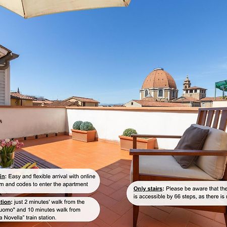 Damasco Penthouse With Terrace Near The Duomo Lejlighed Firenze Eksteriør billede